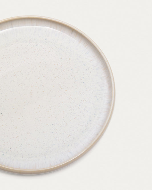 White ceramic Uilo dessert plate