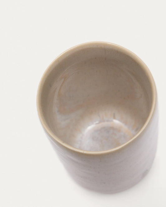 Tall white ceramic Uilo cup