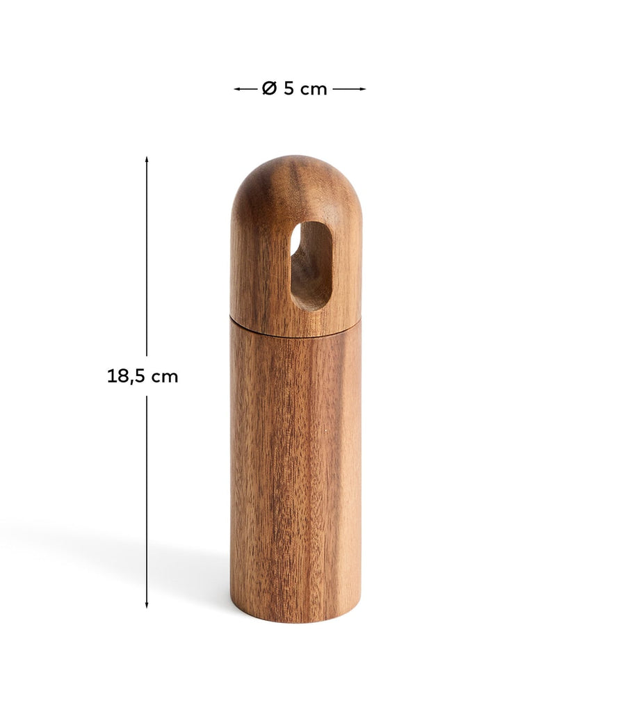 Blera salt and pepper mill in acacia wood 18.5 cm FSC 100%