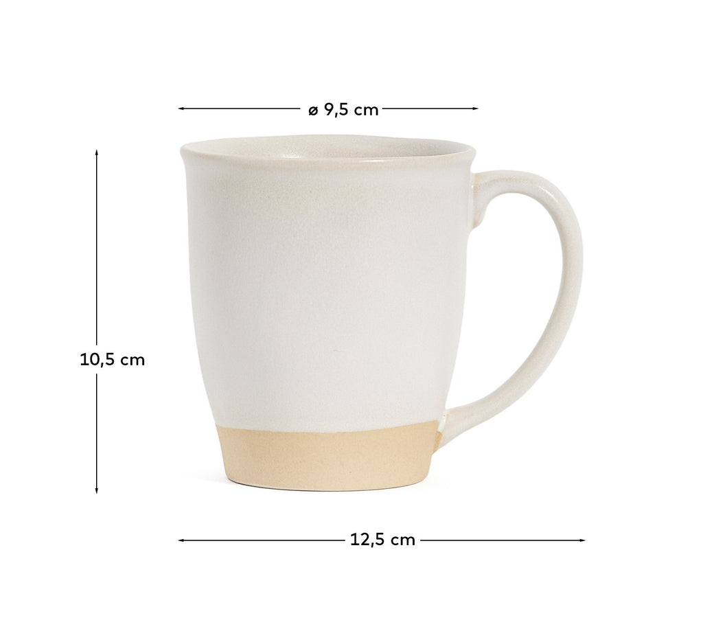 Beige Azir ceramic mug