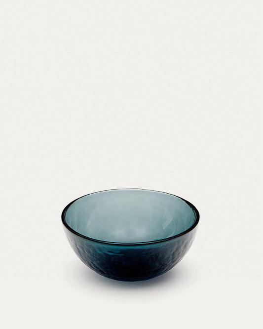 Sunera Bowl made of recycled gray glass