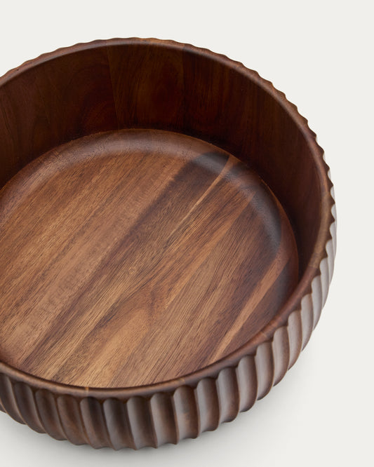 Rommu large bowl made of acacia wood FSC 100%