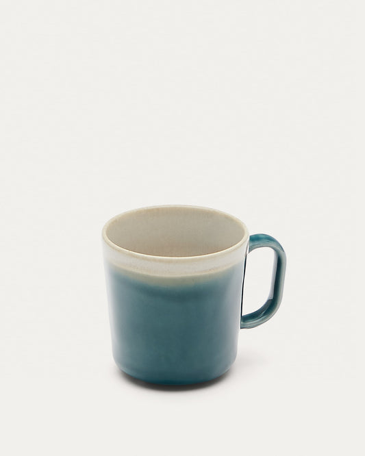 Sanet blue and white, ceramic mug