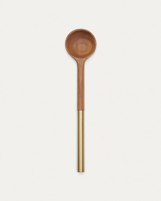 Sataya round kitchen spatula made from FSC 100% acacia wood