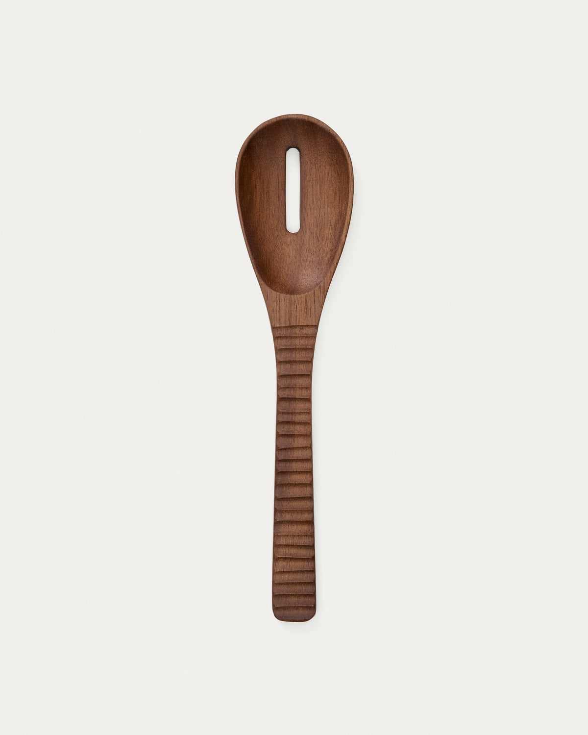 Rommu wooden spoon with a hole made of acacia wood FSC 100% – Kave Home ...