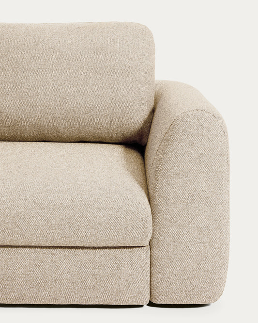 Vera beige 4-seater sofa bed240 cm FSC Mix Credit