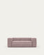 Blok 2-seater sofa in pink thick corduroy 210cm FSC Mix Credit