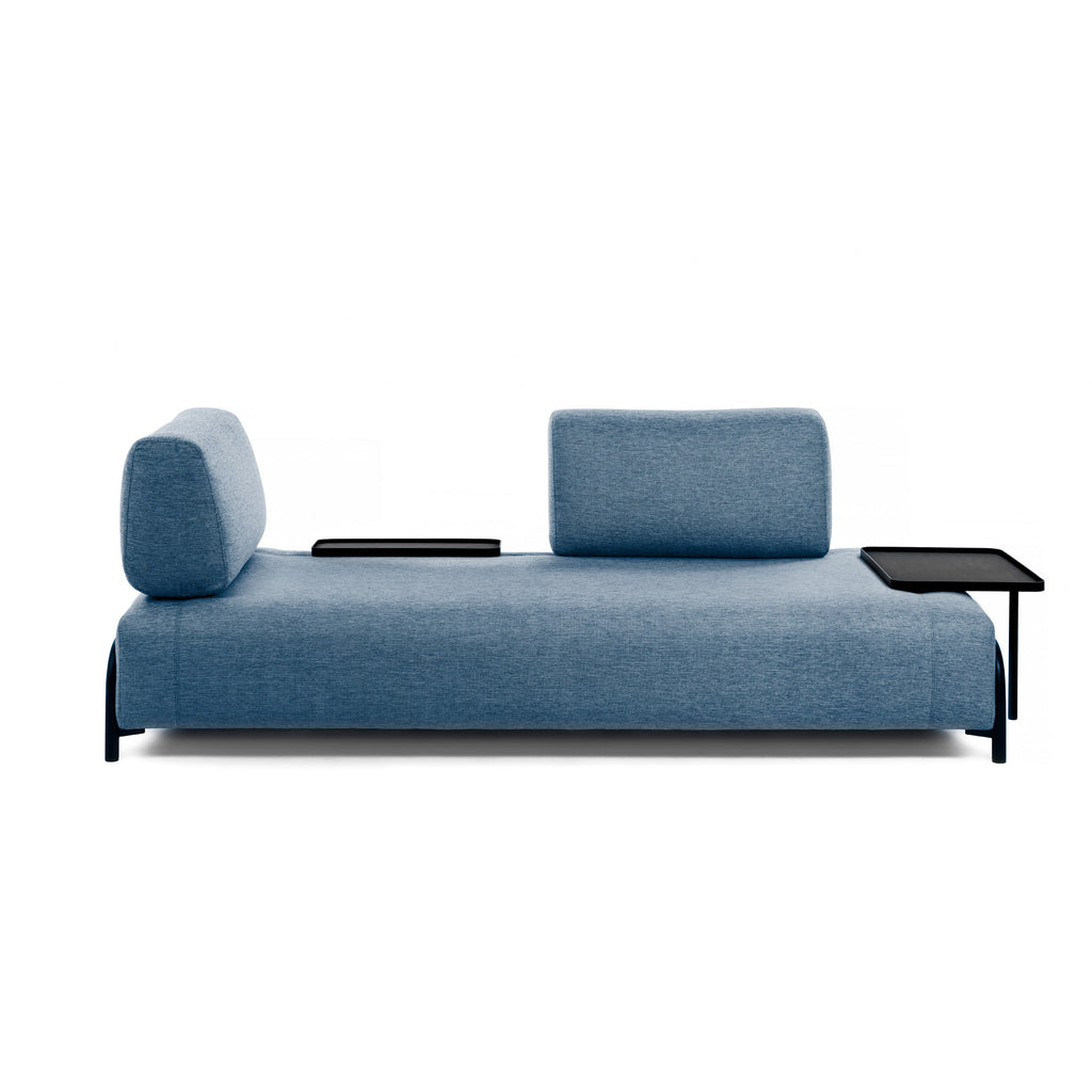 Compo 3 seater sofa in blue, 232 cm
