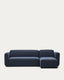 Neom 3 seater modular sofa, right/left chaise longue in blue, 263 cm FSC Mix Credit