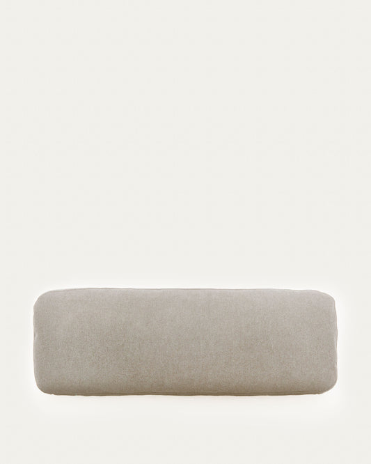 Neom cushion in beige, 24 x 72 cm