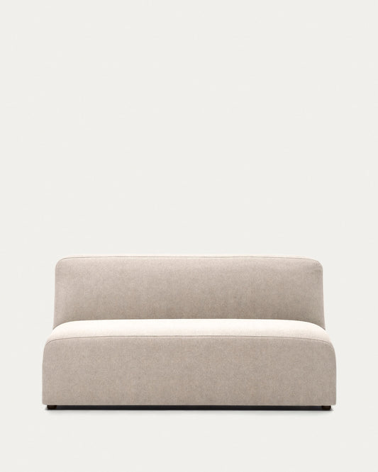 2 seater sofa module in beige, 150 cm