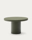 Aiguablava green cement round table Ø120cm