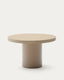Aiguablava beige cement round table Ø120cm