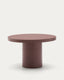 Aiguablava terracotta cement round table Ø120cm