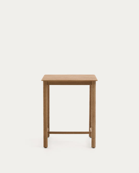 Sori table in FSC 100% solid acacia wood 78 x 78cm