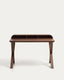 Dilare walnut veneer desk 120 x 85cm