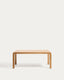 Erisia extendable table in solid oak wood with a natural tone finish 180 (230) x 90 cm FSC 100%