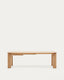 Jondal extendable table made of solid wood and oak veneer, 240 (320) cm x 100 cm FSC 100%