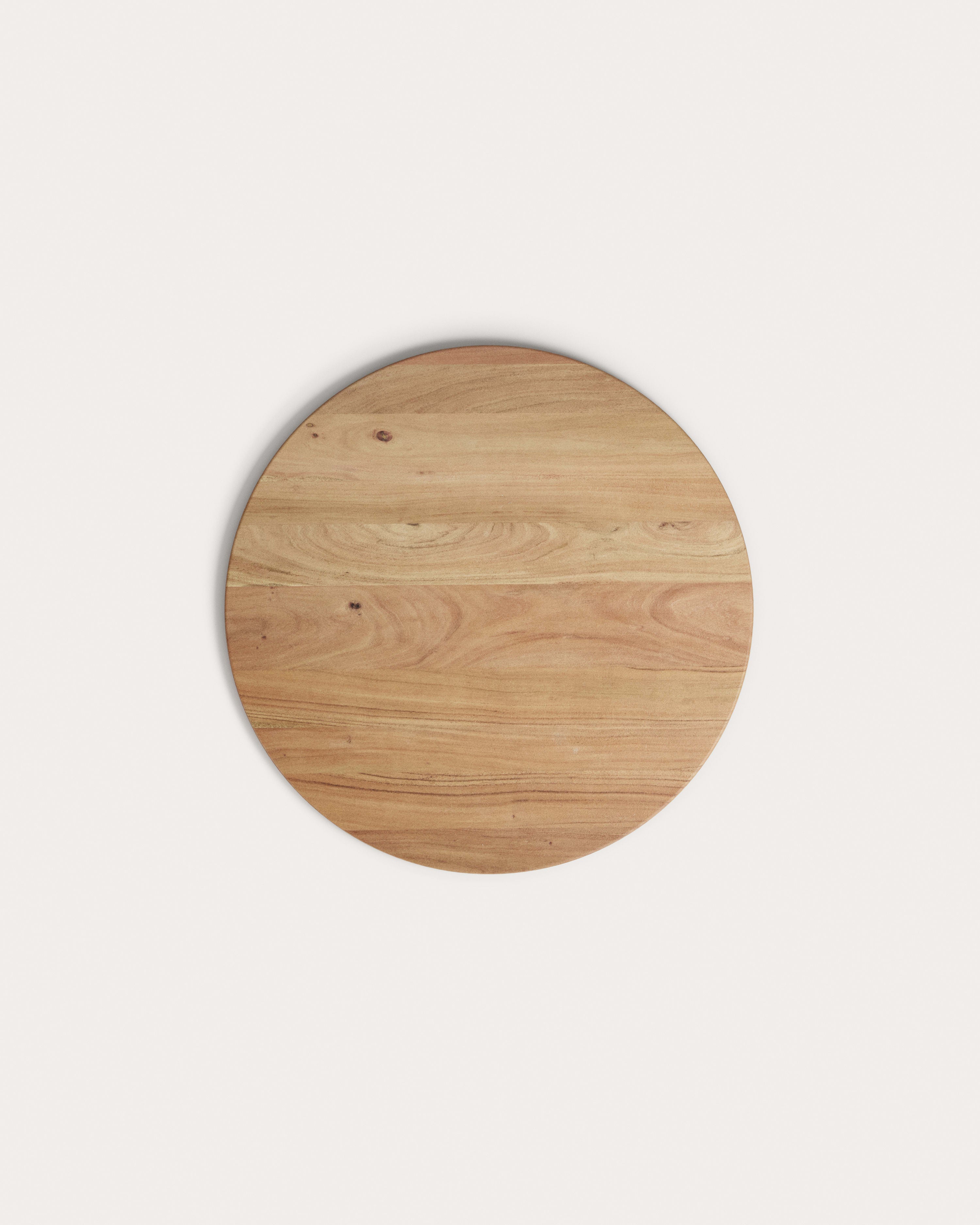 Argo table top in solid acacia wood in a natural finish, Ø 150 cm