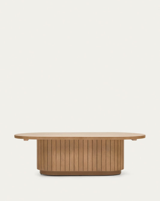 Licia solid mango wood coffee table, 120 x 60 cm