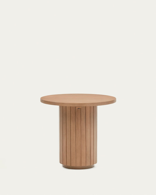 Licia round side table, solid mango wood, Ø 60 cm