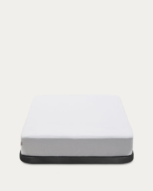 Under base upholstered with 3D fabric for 90 x 190cm mattress