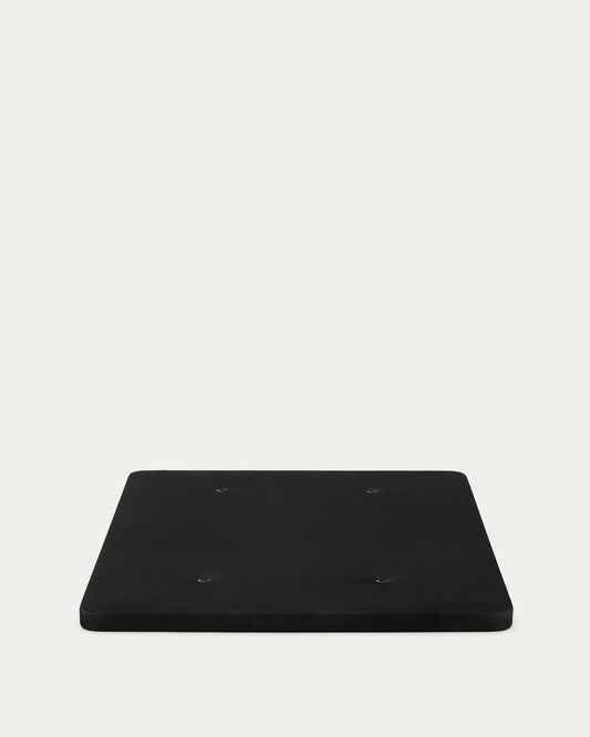 Under base upholstered with 3D fabric for 150 x 190cm mattress