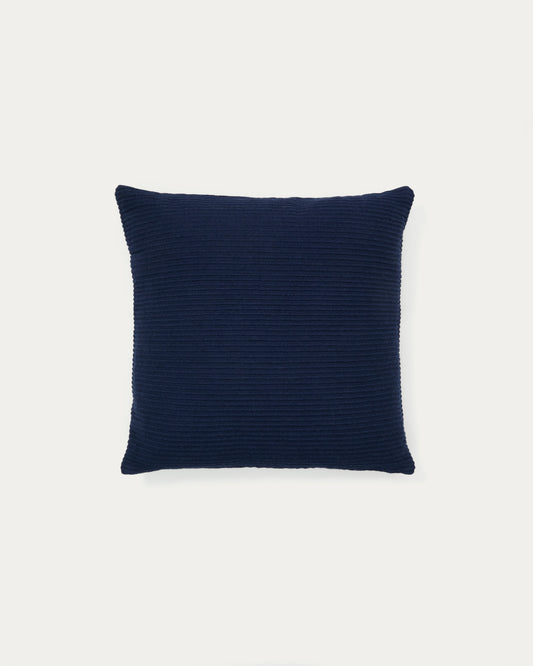 Minec blue, 100% linen cushion cover, 45 x 45 cm