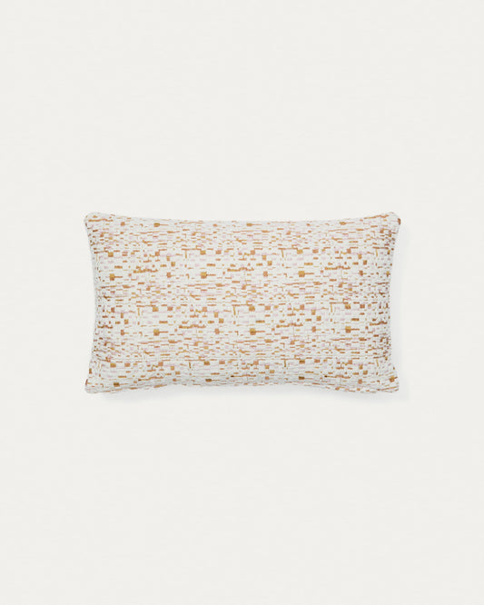 Multicoloured jacquard Manma cushion cover 30 x 50 cm