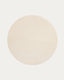 Empuries white round rug Ø200cm