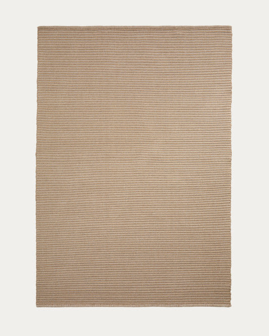 Rug Ardelia in synthetic fibers beige 200 x 300 cm