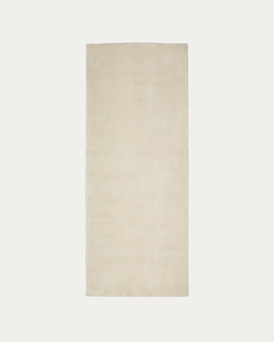 Empuries beige runner rug 80 x 200cm