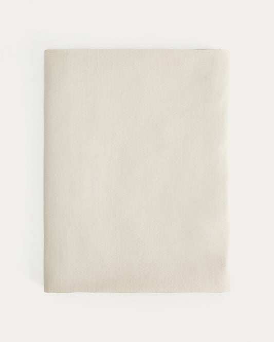 Aldine stone grey linen blend tablecloth 170 x 250 cm