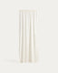 Nolira ecru linen blend curtain 140 x 270 cm