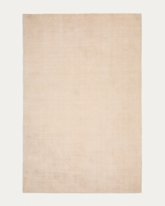 Empuries rug in white polypropylene, 200 x 300 cm