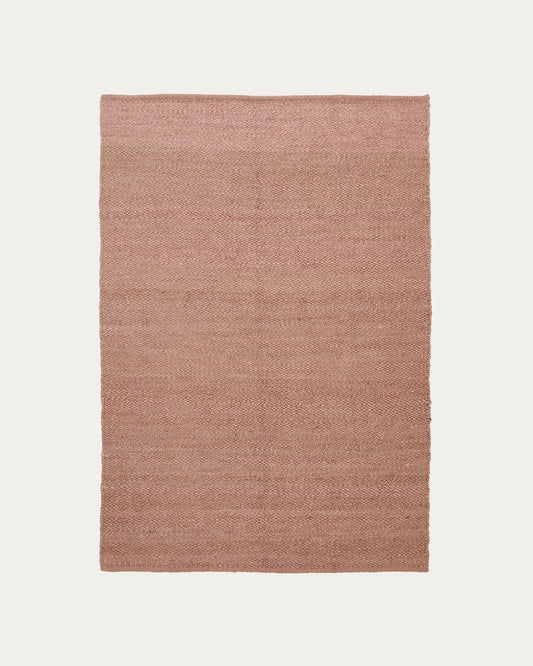 Sallova pink jute rug 160 x 230 cm