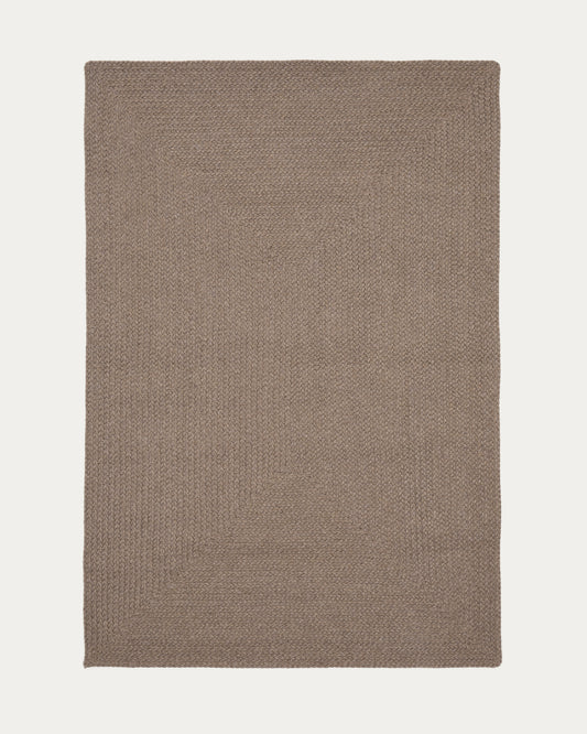 Despas beige synthetic fibre rug 300 x 400cm