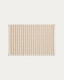 Merade cotton bathmat with green stripes 50 x 80cm