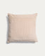 Seliria beige corduroy cushion cover 50 x 50 cm