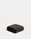 Navira 100%-cotton brown hand towel 30 x 50 cm
