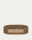 Fliicker bed for pets made from natural fibres Ø 80 x 45 cm